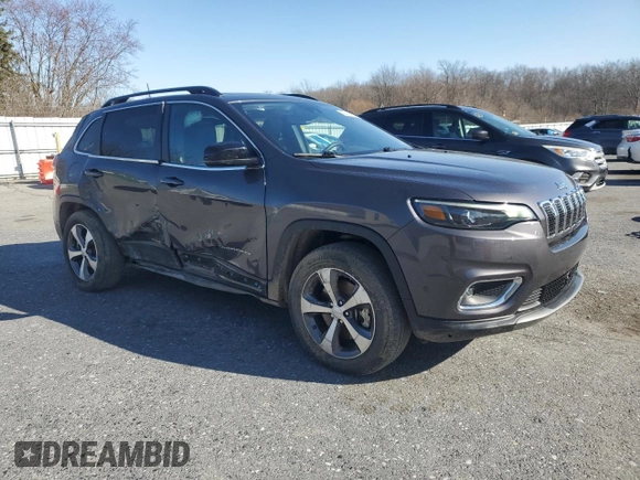 2022 Jeep Cherokee Limited with VIN 1C4PJMDX1ND508133, listed as a Copart auction lot 48487355 with 88,879 mi miles and Salvage Title. Bid and sale history available at DreamBid. Image 4.