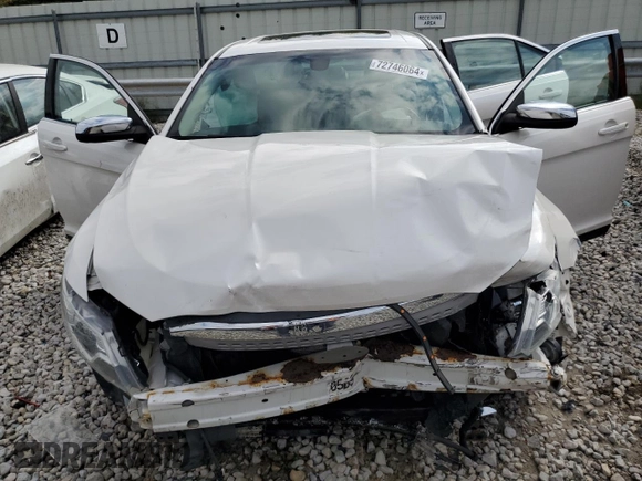 2012 Ford Taurus Limited with VIN 1FAHP2JW1CG141710, listed as a Copart auction lot 72746064 with 206,760 mi miles and Salvage title. Bid and sale history available at DreamBid. Image 11.