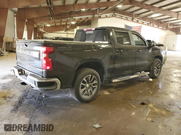 2023 Chevrolet Silverado 1500 LT z VIN 2GCUDDED8P1120023, wystawiony jako Copart lot #54631205 z przebiegiem 20 288 mil mil oraz Szkoda całkowita • Salvage title. Historia ofert i sprzedaży dostępna na DreamBid. Obrazek 3.