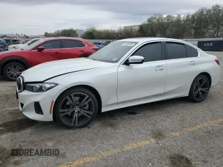 2024 BMW 3 Series 330i xDrive z VIN 3MW89FF03R8E14781, wystawiony jako Copart lot #48020835 z przebiegiem 13 448 mil mil oraz Szkoda całkowita • Salvage title. Historia ofert i sprzedaży dostępna na DreamBid. Obrazek 1.