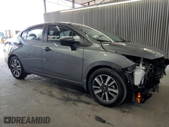 2024 Nissan Versa S with VIN 3N1CN8DV7RL930841, listed as a Copart auction lot 55431305 with 8,022 mi miles and Salvage Title. Bid and sale history available at DreamBid. Image 4.