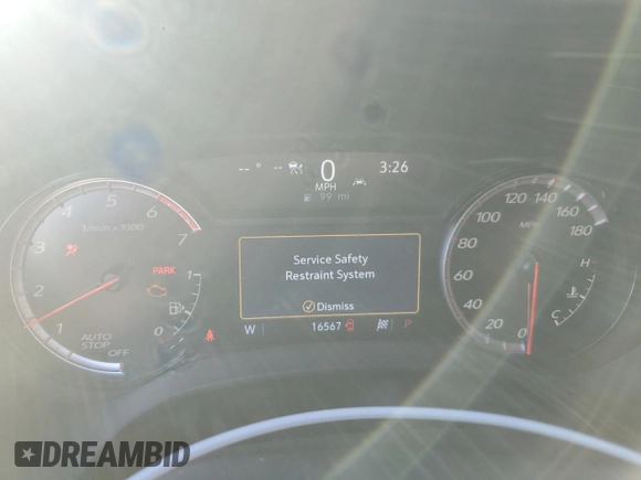 2022 Cadillac CT4-V z VIN 1G6DH5RL4N0115392, wystawiony jako Copart lot #80782094 z przebiegiem 16 567 mil mil oraz Szkody całkowita. Historia ofert i sprzedaży dostępna na DreamBid. Obrazek 9.