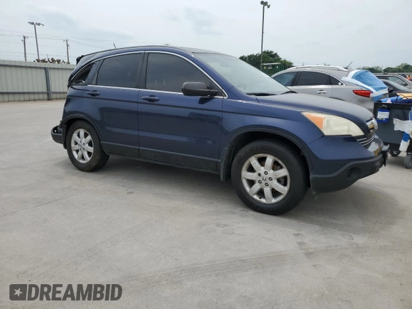 2008 Honda CR-V EX with VIN JHLRE38528C023688, listed as a Copart auction lot 53805525 with Not Provided miles and Salvage Title. Bid and sale history available at carsss.com. Image 4.