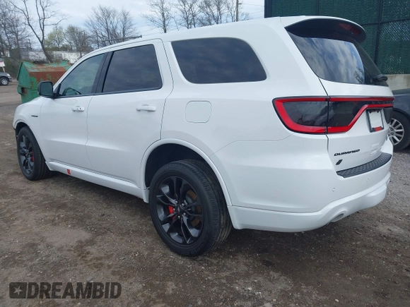 2022 Dodge Durango R/T with VIN 1C4SDJCT1NC223078, listed as a IAAI auction lot 41990552 with 40,319 mi miles and . Bid and sale history available at DreamBid. Image 3.