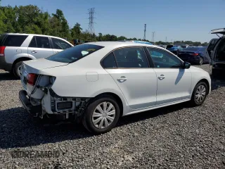 2014 Volkswagen Jetta Sedan S with VIN 3VW1K7AJ9EM437463, listed as a Copart auction lot 52309485 with 168,970 mi miles and Non Repairable. Bid and sale history available at carsss.com. Image 3.