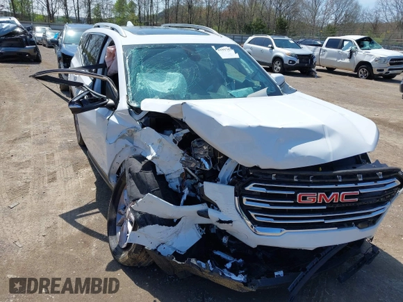 2023 GMC Terrain SLT with VIN 3GKALVEG6PL218217, listed as a IAAI auction lot 41917652 with 2,462 mi miles and . Bid and sale history available at carsss.com. Image 6.