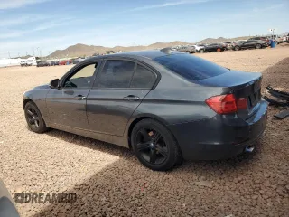 2015 BMW 3 Series 320i with VIN WBA3B1G59FNT01695, listed as a Copart auction lot 50655635 with 133,405 mi miles and Salvage Title. Bid and sale history available at carsss.com. Image 2.