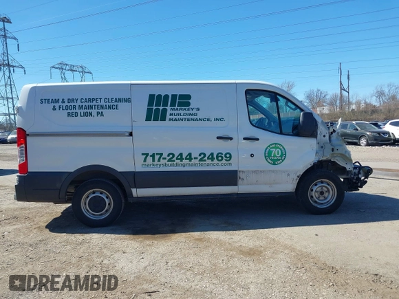 2017 Ford Transit z VIN 1FTYE1YM7HKA86022, wystawiony jako IAAI lot #41887271 z przebiegiem 70 223 mil mil oraz . Historia ofert i sprzedaży dostępna na DreamBid. Obrazek 14.