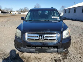2006 Honda Pilot EX with VIN 2HKYF184X6H520393, listed as a Copart auction lot 48370305 with 168,306 mi miles and Salvage Title. Bid and sale history available at carsss.com. Image 5.