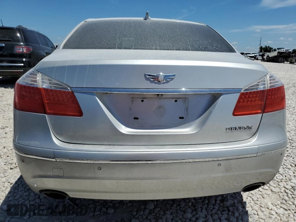 2009 Hyundai Genesis with VIN KMHGC46EX9U023528, listed as a Copart auction lot 67664594 with 168,562 mi miles and Salvage Title. Bid and sale history available at carsss.com. Image 6.