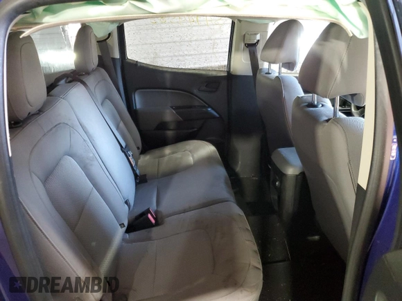 2017 Chevrolet Colorado 4WD WT with VIN 1GCGTBEN1H1274657, listed as a Copart auction lot 54749505 with 43,587 mi miles and Salvage title. Bid and sale history available at DreamBid. Image 10.