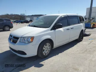 2020 Dodge Grand Caravan SE with VIN 2C4RDGBG6LR240811, listed as a Copart auction lot 47280945 with 100,986 mi miles and Salvage Title. Bid and sale history available at DreamBid. Image 1.