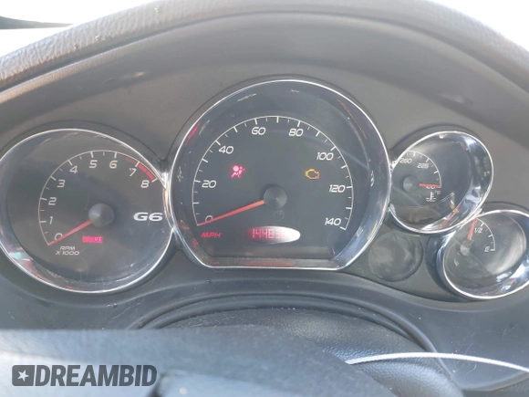 2007 Pontiac G6 1SV Value Leader with VIN 1G2ZF58B174212339, listed as a IAAI auction lot 41607039 with 144,836 mi miles. Bid and sale history available at carsss.com. Image 7.