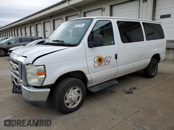 2009 Ford Econoline Passenger XL with VIN 1FBNE31L69DA54219, listed as a Copart auction lot 82971934 with 251,549 mi miles and Salvage title. Bid and sale history available at DreamBid. Image 1.