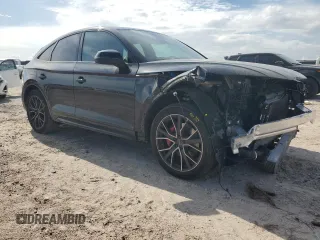 2023 Audi SQ5 Sportback Prestige with VIN WA134AFY9P2083621, listed as a Copart auction lot 68630394 with 15,791 mi miles and Salvage Title. Bid and sale history available at DreamBid. Image 4.