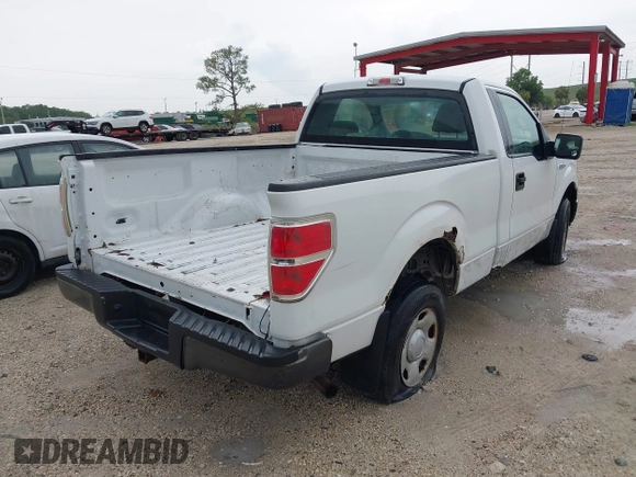 2009 Ford F-150 XL with VIN 1FTRF14W89KC08249, listed as a IAAI auction lot 42284374 with 278,826 mi miles and . Bid and sale history available at DreamBid. Image 4.