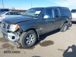 2005 Nissan Frontier SE with VIN 1N6AD06W35C438972, listed as a IAAI auction lot 41277771 with 120,778 mi miles and . Bid and sale history available at DreamBid. Image 2.