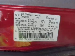 2004 Dodge Caravan SE with VIN 1D4GP24R84B526159, listed as a IAAI auction lot 41770007 with 236,174 mi miles. Bid and sale history available at carsss.com. Image 9.