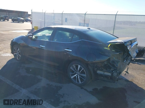 2020 Nissan Maxima SV with VIN 1N4AA6CV0LC371891, listed as a IAAI auction lot 40829323 with 90,339 mi miles. Bid and sale history available at carsss.com. Image 3.