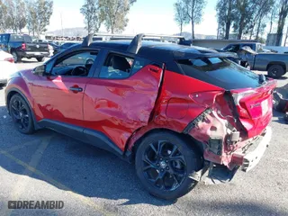 2021 Toyota C-HR LE with VIN JTNKHMBX3M1111916, listed as a IAAI auction lot 41837020 with 65,298 mi miles. Bid and sale history available at carsss.com. Image 3.