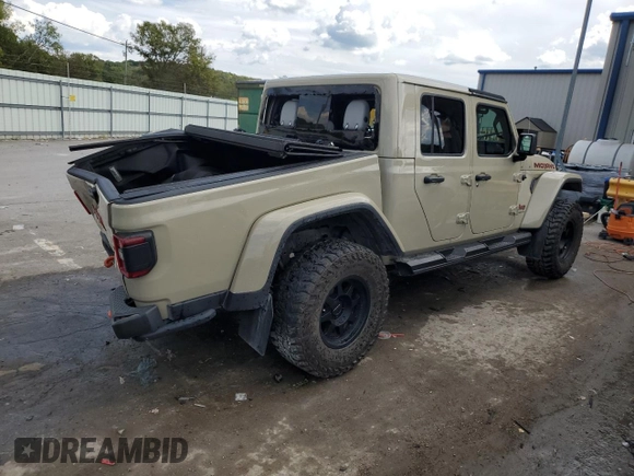 2020 Jeep Gladiator Mojave z VIN 1C6JJTEG9LL208154, wystawiony jako Copart lot #70474844 z przebiegiem 31 065 mil mil oraz Szkoda całkowita • Salvage title. Historia ofert i sprzedaży dostępna na DreamBid. Obrazek 3.