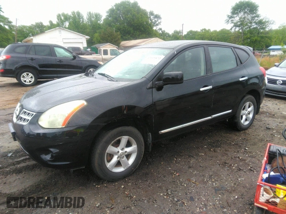 2012 Nissan Rogue S with VIN JN8AS5MV4CW718030, listed as a IAAI auction lot 42115472 with 120,884 mi miles and . Bid and sale history available at DreamBid. Image 2.