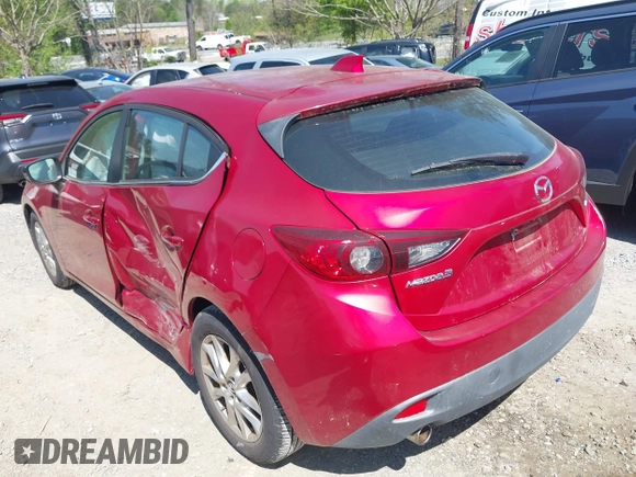 2015 Mazda 3 i Touring with VIN 3MZBM1L76FM213114, listed as a IAAI auction lot 41996100 with 54,277 mi miles. Bid and sale history available at carsss.com. Image 3.