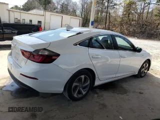 2019 Honda Insight LX with VIN 19XZE4F12KE006778, listed as a Copart auction lot 50945275 with 44,769 mi miles and Salvage Title. Bid and sale history available at carsss.com. Image 3.