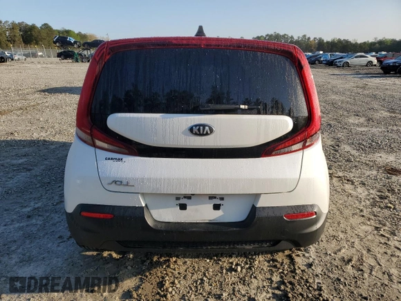 2020 Kia Soul LX with VIN KNDJ23AUXL7715221, listed as a Copart auction lot 51459335 with 71,474 mi miles and Salvage Title. Bid and sale history available at carsss.com. Image 6.