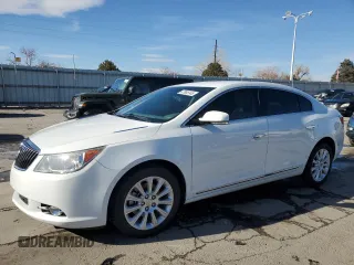 2013 Buick LaCrosse Leather with VIN 1G4GC5E34DF228409, listed as a Copart auction lot 47885145 with 118,696 mi miles and Salvage Title. Bid and sale history available at carsss.com. Image 1.