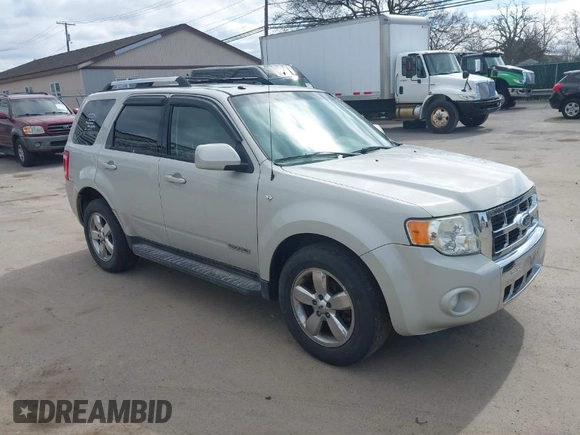 2008 Ford Escape Limited with VIN 1FMCU94138KC08118, listed as a IAAI auction lot 41843469 with 151,520 mi miles. Bid and sale history available at carsss.com. Image 1.