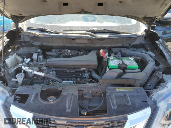 2017 Nissan Rogue SL with VIN 5N1AT2MV0HC733183, listed as a Copart auction lot 53629635 with 125,275 mi miles and Salvage Title. Bid and sale history available at carsss.com. Image 12.