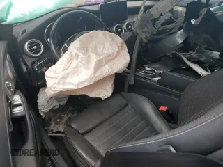 2017 Mercedes-Benz C 300 with VIN WDDWJ4JB3HF331586, listed as a Copart auction lot 46244895 with 63,792 mi miles and Salvage Title. Bid and sale history available at carsss.com. Image 8.