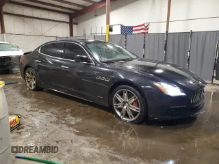 2017 Maserati Quattroporte z VIN ZAM56RRL4H1217395, wystawiony jako Copart lot #83762004 z przebiegiem 41 409 mil mil oraz Szkoda całkowita • Salvage title. Historia ofert i sprzedaży dostępna na DreamBid. Obrazek 4.