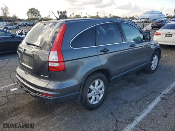 2011 Honda CR-V SE with VIN 5J6RE3H47BL044767, listed as a Copart auction lot 50050655 with 156,368 mi miles and Salvage Title. Bid and sale history available at carsss.com. Image 3.
