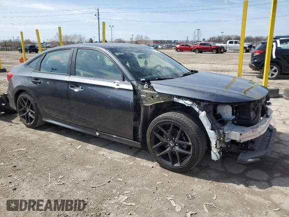 2022 Honda Civic Sport z VIN 2HGFE2F5XNH536369, wystawiony jako Copart lot #51066395 z przebiegiem 37 338 mil mil oraz Szkoda całkowita • Salvage title. Historia ofert i sprzedaży dostępna na DreamBid. Obrazek 4.