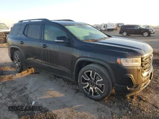 2021 GMC Acadia SLE with VIN 1GKKNKLAXMZ210430, listed as a Copart auction lot 48597855 with 47,711 mi miles and Salvage Title. Bid and sale history available at DreamBid. Image 4.