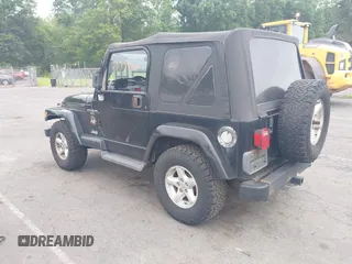 2001 Jeep Wrangler Sahara with VIN 1J4FA59S41P376079, listed as a IAAI auction lot 42739280 with 255,999 mi miles and . Bid and sale history available at DreamBid. Image 3.