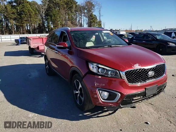 2017 Kia Sorento EX with VIN 5XYPHDA15HG276783, listed as a Copart auction lot 87602165 with 127,135 mi miles and Salvage Title. Bid and sale history available at carsss.com. Image 12.