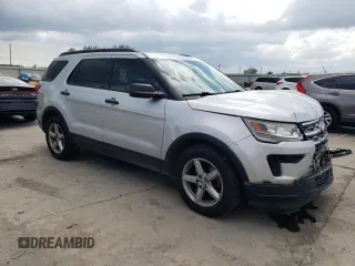 2018 Ford Explorer with VIN 1FM5K7B8XJGB54604, listed as a Copart auction lot 50957575 with 100,957 mi miles and Salvage title. Bid and sale history available at DreamBid. Image 4.