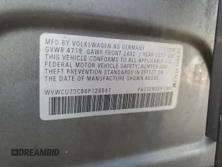 2006 Volkswagen Passat 3.6L V6 z VIN WVWCU73C86P128597, wystawiony jako Copart lot #86707724 z przebiegiem 140 698 mil mil oraz Szkoda całkowita • Salvage title. Historia ofert i sprzedaży dostępna na DreamBid. Obrazek 12.