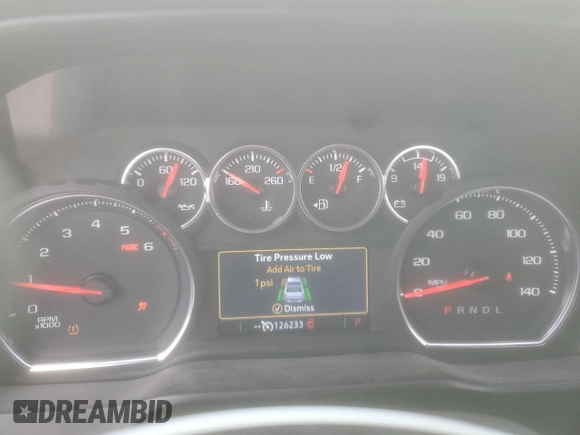2021 Chevrolet Silverado 1500 Work Truck with VIN 3GCNWAEH9MG272119, listed as a Copart auction lot 84178824 with 126,233 mi miles and Salvage Title. Bid and sale history available at carsss.com. Image 9.