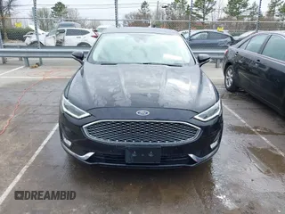 2019 Ford Fusion Titanium with VIN 3FA6P0K93KR243148, listed as a IAAI auction lot 41757469 with 78,859 mi miles. Bid and sale history available at carsss.com. Image 12.