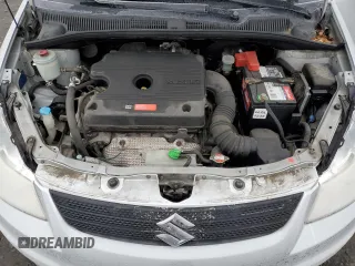 2008 Suzuki SX4 with VIN JS2YB413185110475, listed as a Copart auction lot 81915224 with 124,683 mi miles and Salvage Title. Bid and sale history available at carsss.com. Image 11.