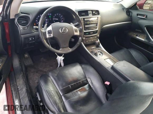 2011 Lexus IS 250 C с VIN JTHFF2C2XB2519645, выставлен на аукционе Copart как лот 45910135 с пробегом 160 182 миль миль и Чистый • Clean title. История ставок и продаж доступна на DreamBid. Изображение 8.