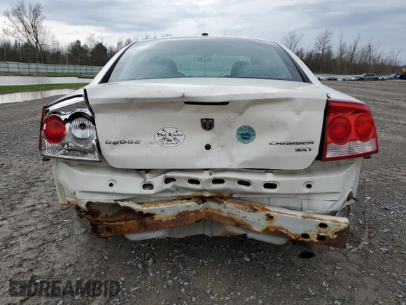 2010 Dodge Charger SXT with VIN 2B3CA3CV1AH188187, listed as a Copart auction lot 53887565 with 151,635 mi miles and Salvage Title. Bid and sale history available at carsss.com. Image 6.