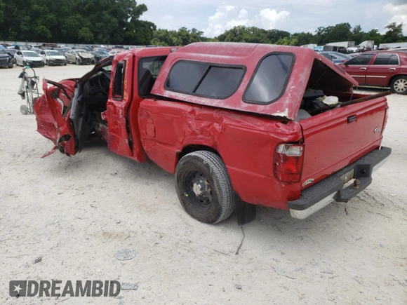 2001 Ford Ranger XL with VIN 1FTYR14U51TA69598, listed as a Copart auction lot 48735672 with 146,306 mi miles and Salvage Title. Bid and sale history available at carsss.com. Image 3.
