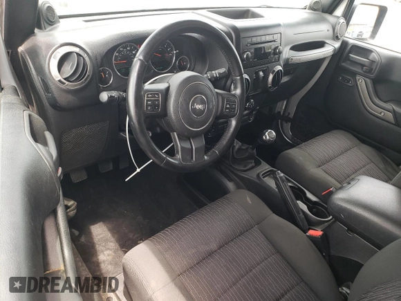 2012 Jeep Wrangler Sport z VIN 1C4AJWAG4CL185009, wystawiony jako Copart lot #61203395 z przebiegiem 93 534 mil mil oraz Szkoda całkowita • Salvage title. Historia ofert i sprzedaży dostępna na DreamBid. Obrazek 8.