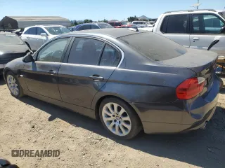 2007 BMW 3 Series 335i with VIN WBAVB73597P100774, listed as a Copart auction lot 56534604 with 157,586 mi miles and Salvage Title. Bid and sale history available at carsss.com. Image 2.
