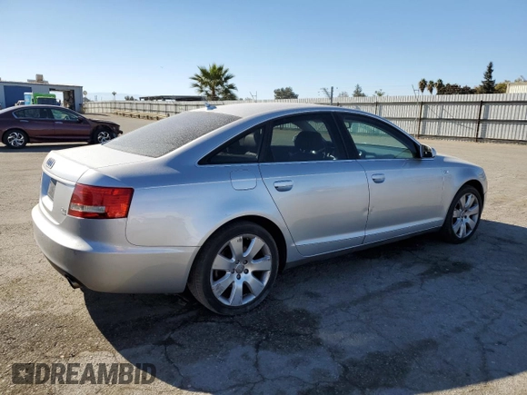 2007 Audi A6 3.2L with VIN WAUDH74F67N086698, listed as a Copart auction lot 79054744 with 93,484 mi miles and Salvage Title. Bid and sale history available at carsss.com. Image 3.